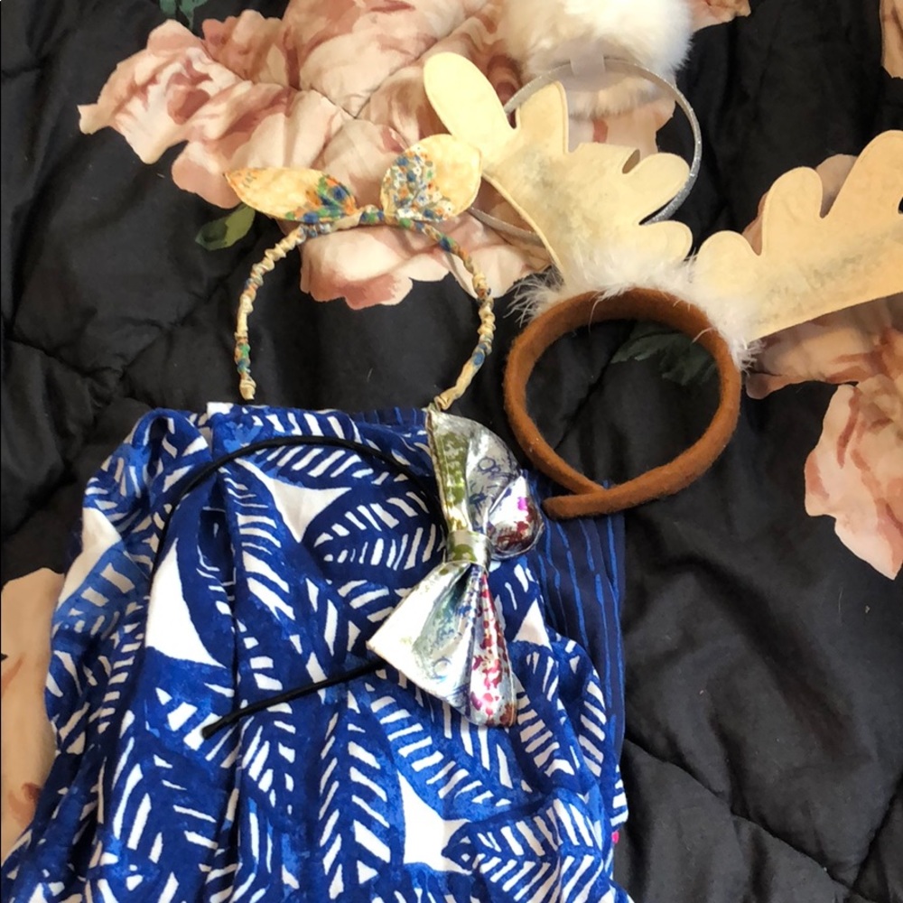 Dress and four headbands